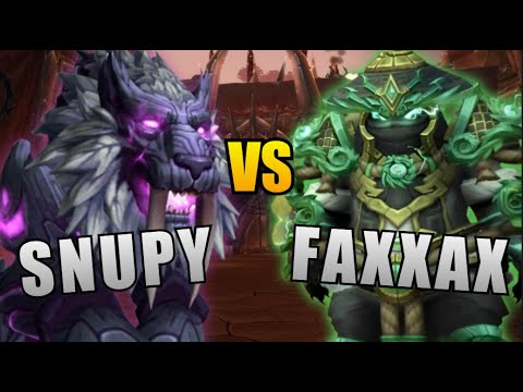 WW Monk Vs Feral Druid 1v1 Duels Ft. Snupy (Rank 1 Players)