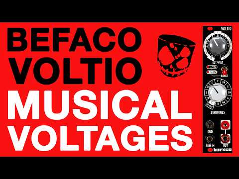 Creative & Musical Uses of Precision Adders, Offset Voltages & Transposing // BEFACO VOLTIO