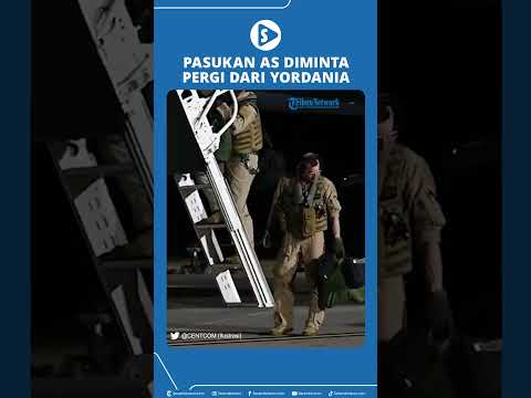 Pasukan AS Diminta Pergi dari Yordania