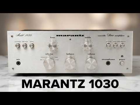 πΆβ¨ Marantz Model 1030 Stereo Amplifier β Silver Faceplate, Metal Case, Selectively Serviced, Ultrasonically Cleaned Knobs, Tested image 14
