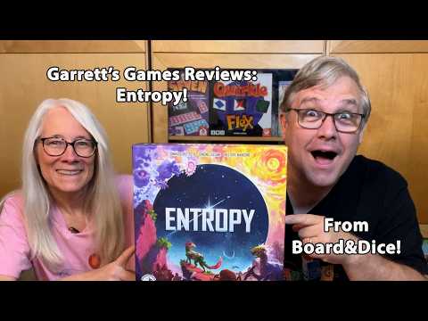Garrett's Games Reviews: Entropy from Board&Dice
