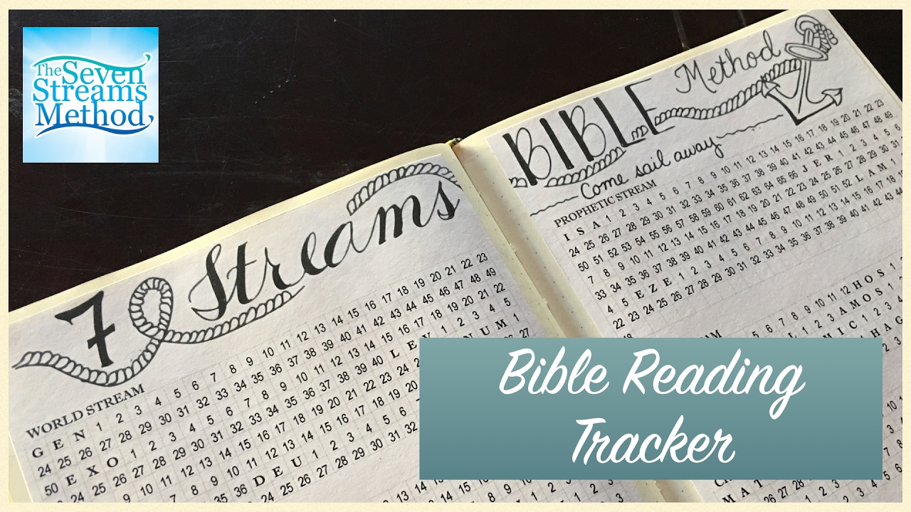 Bullet Journal Bible Reading Tracker