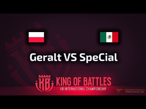 HIT! Geralt VS SpeCial - PvT - Indy & Matiz - King of Battles Qualifier - polski komentarz