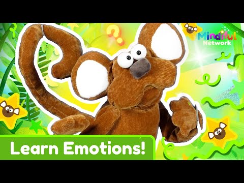 Learn Feeling Curious with Marty the Monkey! | Children's Emotional Intelligence