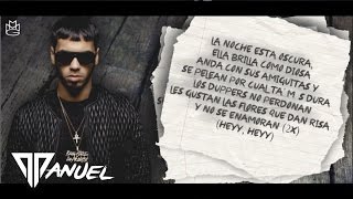 Anuel AA - La Noche Esta Oscura / No Se Enamora (Video Letra Official)