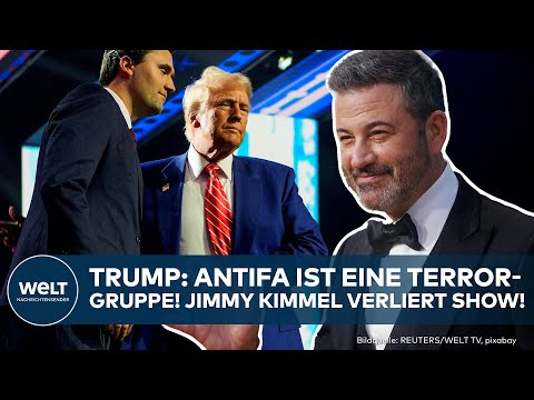 Video Thumbnail: USA: Jimmy Kimmel Show gestoppt! Trump will Antifa als Terrorgruppe einstufen!