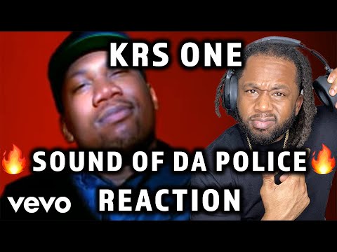 FIRST TIME HEARING KRS One - Sound of da Police REACTION