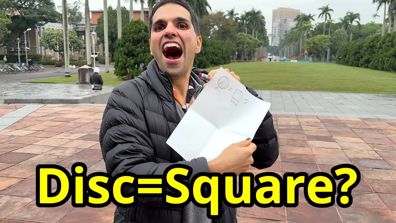 Why do mathematicians think circle=square?