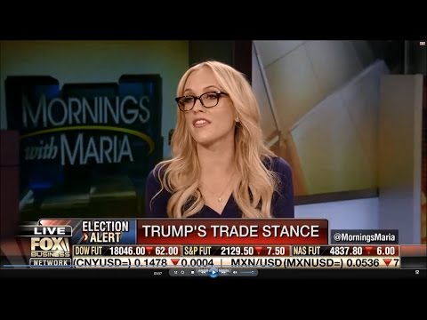 10-21-16 Kat Timpf on Mornings with Maria - Trump's Stance on Trade