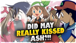 Did May Really Kissed Ash?  Pokemon Banned Episode