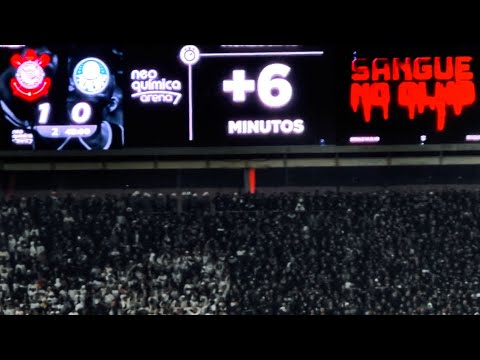 OLHA ESSA ATMOSFERA em CORINTHIANS 1x0 PALMEIRAS na COPA DO BRASIL! SHOW DA FIEL TORCIDA