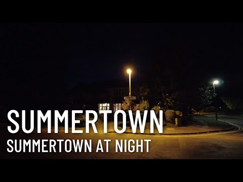 Summertown at Night - Walking at Summertown, Oxford