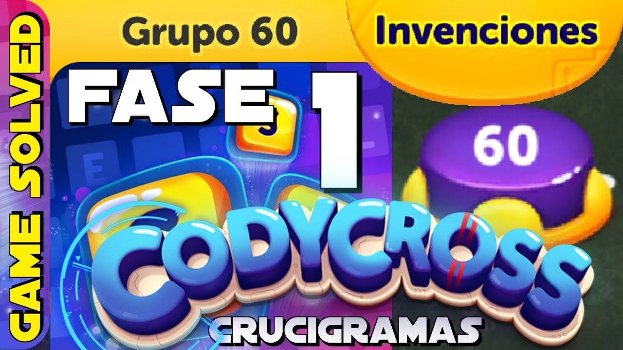 CodyCross - Crucigramas | Invenciones - Grupo 60 - Fase 1/5