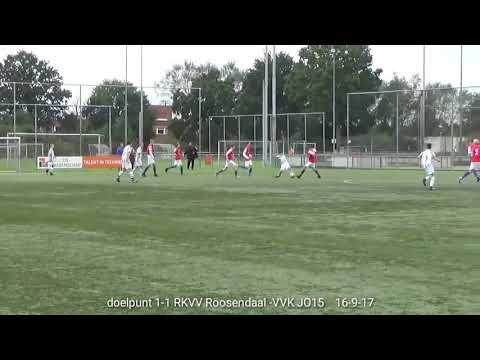 Olivier Aertssen : 1-1 RKVV Roosendaal JO15.1 - VV Kloetinge JO15.1