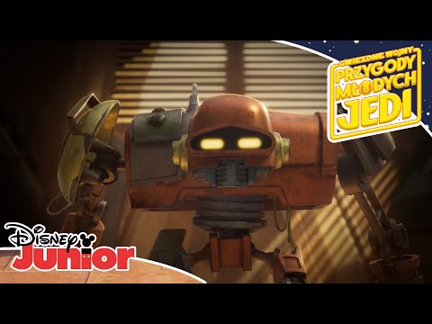 🤖 Łagodny olbrzym | Przygody Młodych Jedi | Disney Junior Polska