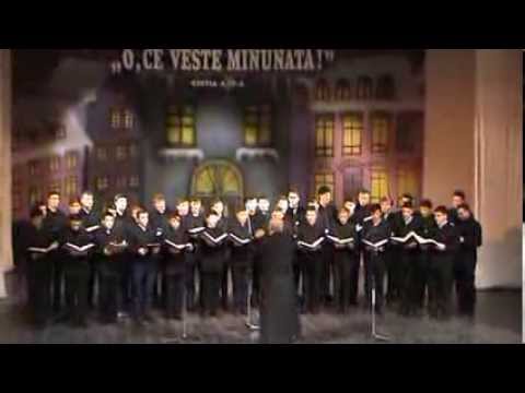 Corul "Biruitorii" in cadrul consursului "O, ce veste minunata!"