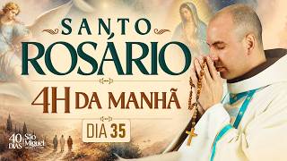 Santo Rosário | 40 Dias com São Miguel Arcanjo 2026 | 03:40 | 24/09 | 35° Dia | Live Ao vivo