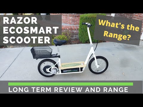 Razor EcoSmart Scooter Review - With Range Demostration