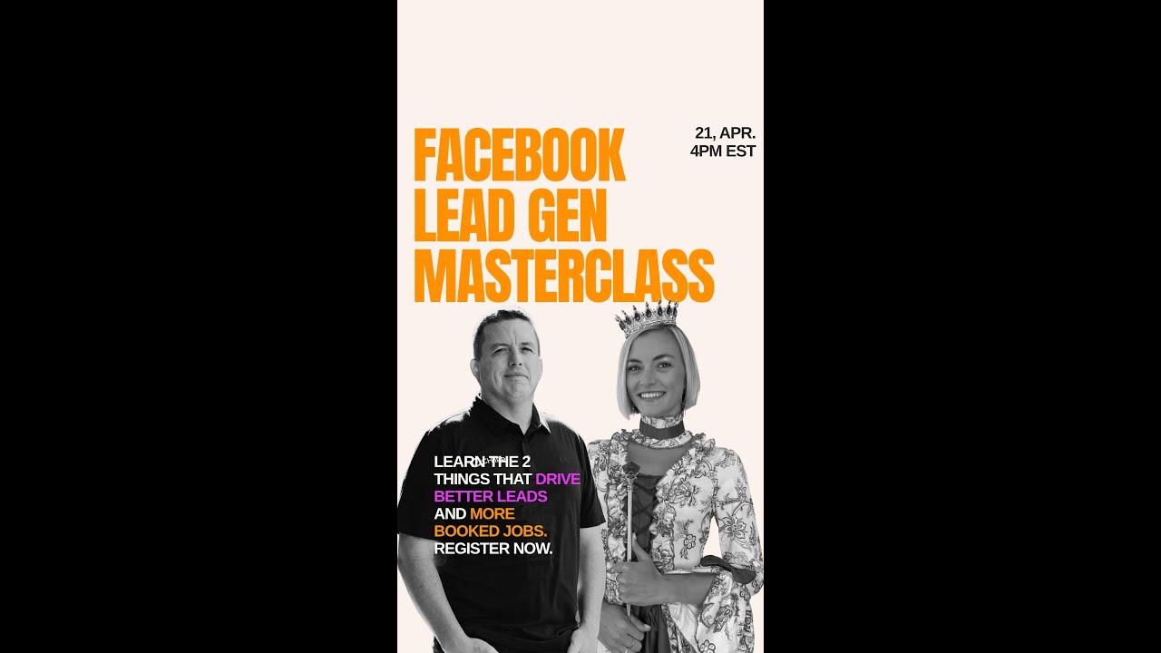 Facebook Lead Gen Masterclass