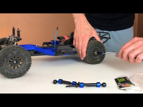 “The CHEAPEST Traxxas Slash Project” - UPGRADING To Aftermarket HD Steel DRIVESHAFTS!!!
