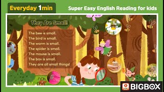 Kids Story : [ They are small! ] | Animated Story for Kids with Subtitle [SER 3e_B1_U2]★BIGBOX