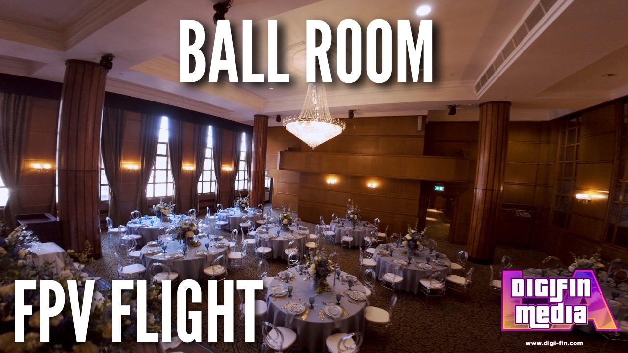 The Ball Room Vermont Hotel FPV Drone
