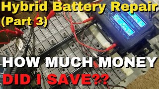 Hybrid Battery Repair Part 3: Battery Reconditioning