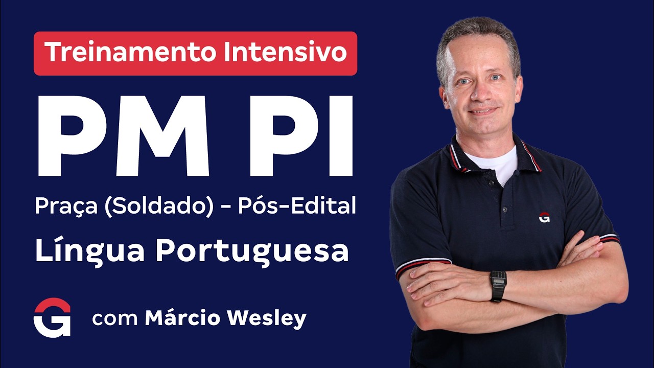 Treinamento Intensivo  PM PI - Praça PM COM Márcio Wesley