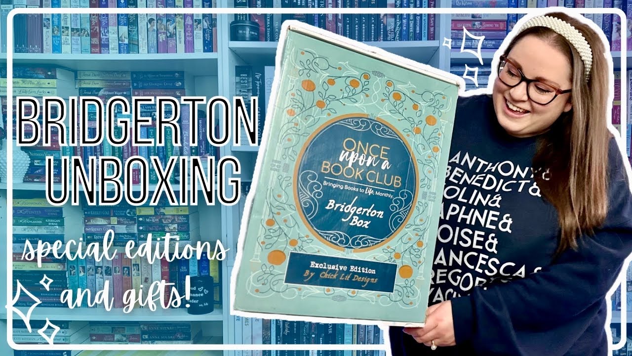 Watch video Bridgerton Box Unboxing | Once Upon a Book Club Special Edition Historical Romances Now Bridgerton Box Unboxing | Once Upon a Book Club Special Edition Historical Romances