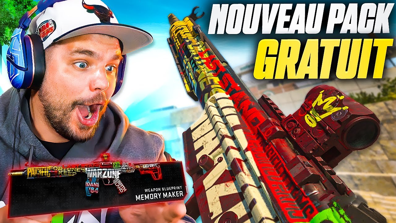 UN PACK GRATUIT... pour les 3 ANS de Warzone ! (créateur de souvenirs)