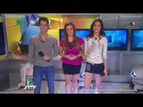 Melissa y Sebastián - Entrevista y "Mamma María" en Hechos AM.