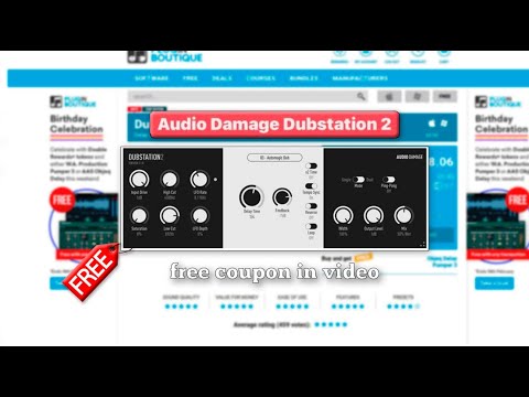 Audio Damage Dubstation 2 free (the promotion is over, no longer valid)