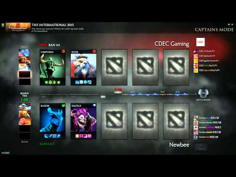 TI5 Group Stage - Day 3 - CDEC vs Newbee