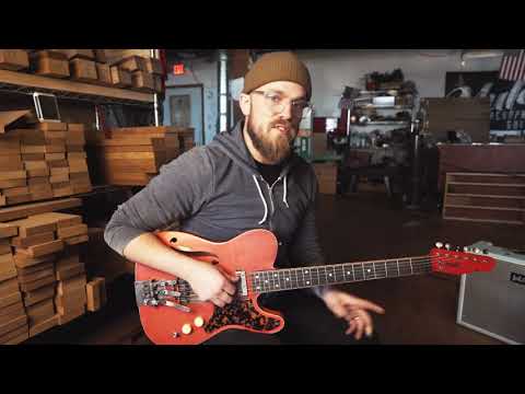 Joey Landreth and Seth Lee Jones at Mule HQ - learning the fretboard in open D