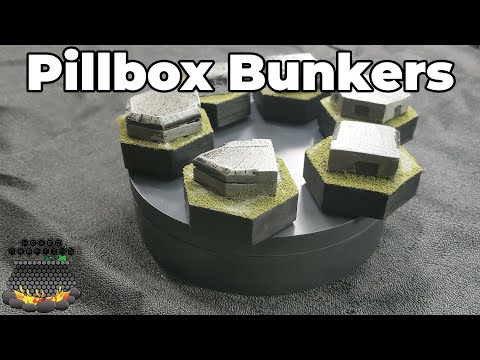 Making Bunkers for Battletech