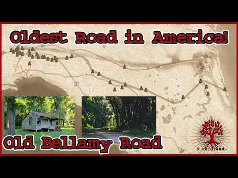 Oldest Road in America - Old Bellamy Road - Alachua County Florida