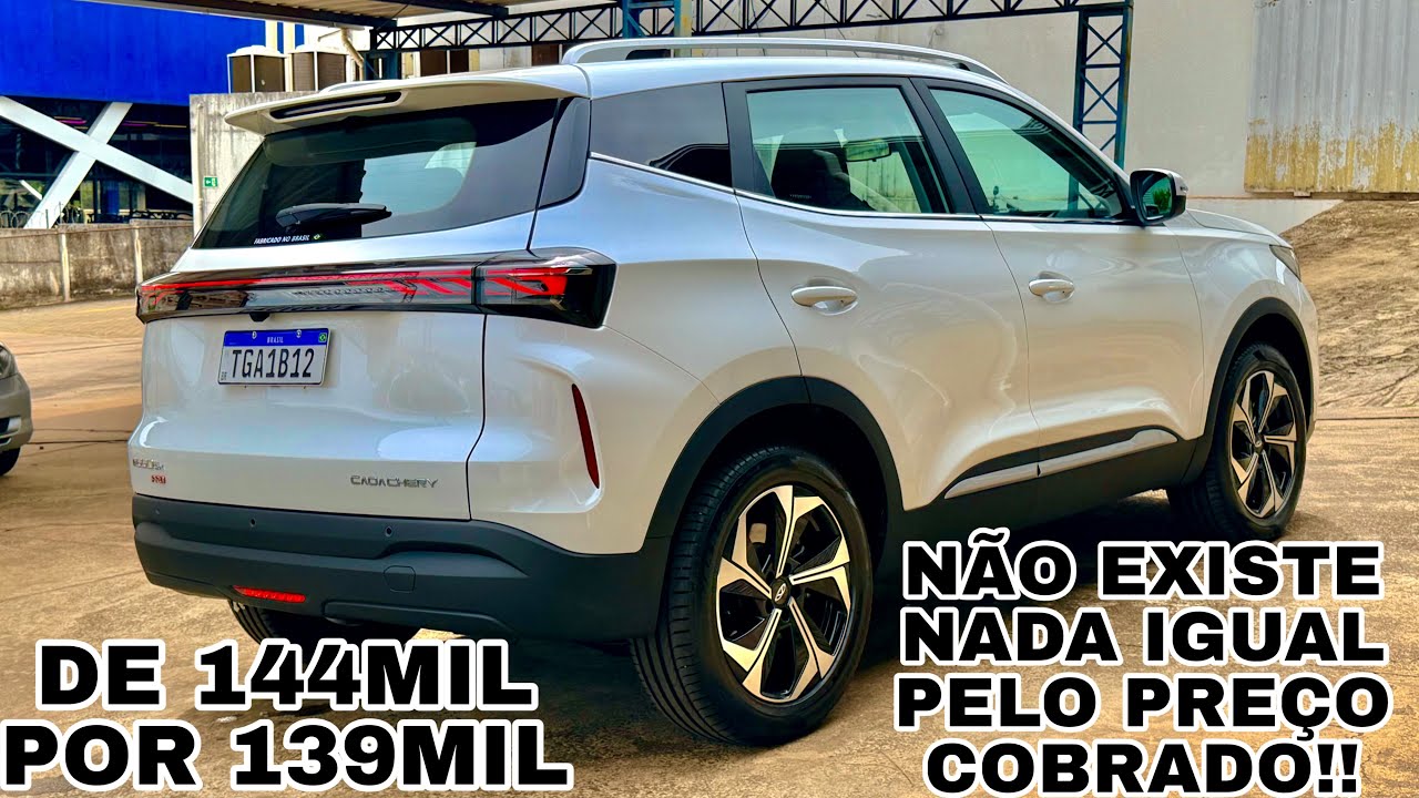 CAOACHERY DESPENCOU O PREÇO DO TIGGO 5X PRO 2027 | PREÇOS PCD E TAXISTA | 10X MELHOR QUE TCROSS!!