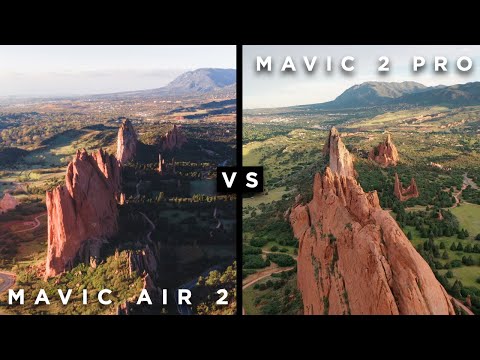 Mavic Air 2 vs Mavic 2 Pro - Side by Side Comparison