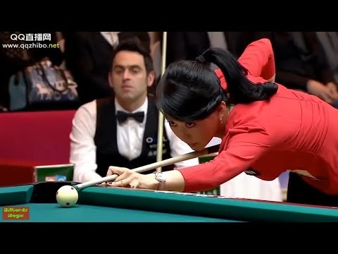 Pan Xiaoting 潘晓婷 vs  Ronnie "Rocket" O'Sullivan  Exhibition 9 Ball Game 13