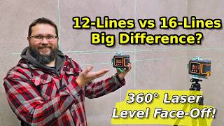 12-Line vs 16-Line Laser Level Comparison — Which Should You Buy?
