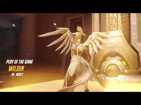 battle Mercy saves the day