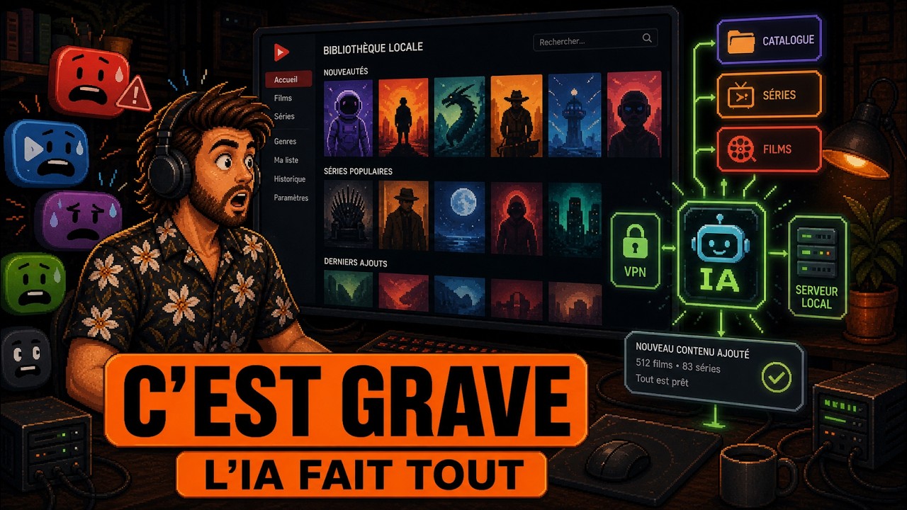 Des gens créent leur Netflix local avec l'IA