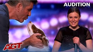 Alexandra Côté: Canadian Dog Trainer Gets Simon Cowell in on The Act!