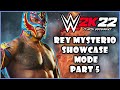 WWE 2K22 - Showcase Mode Part 5 - Rey Mysterio Vs Kane (2008)