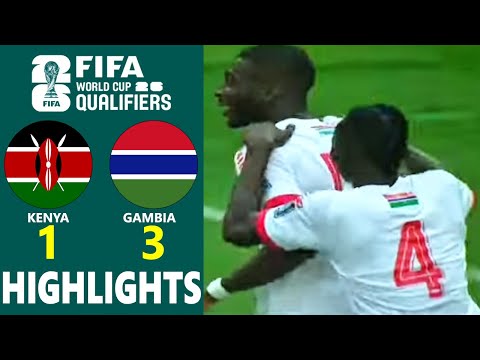  Kenya 1-3 Gambia 