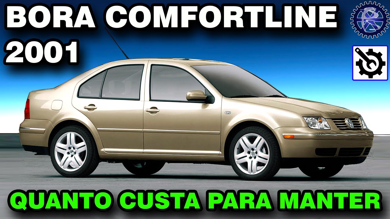 VW BORA comfortline 2001 2.0 8v manual | QUANTO CUSTA para manter