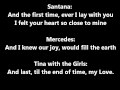 Glee - The first time I ever saw your face - lyrics ...