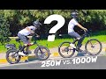 250W Vs 1000W Electric Bike Performance Test