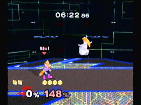 CoMo Club Melee - Ghosty (Fox) vs AWall (Peach, Falco)