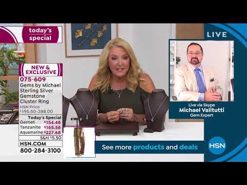 HSN | Gems by Michael Valitutti Jewelry 08.05.2021 - 12 AM